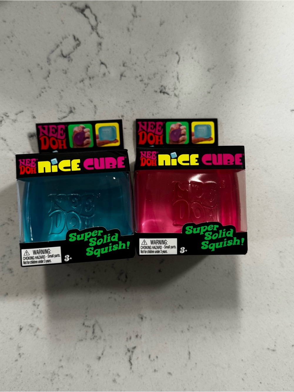 NeeDoh Nice Cube bundle set of 2